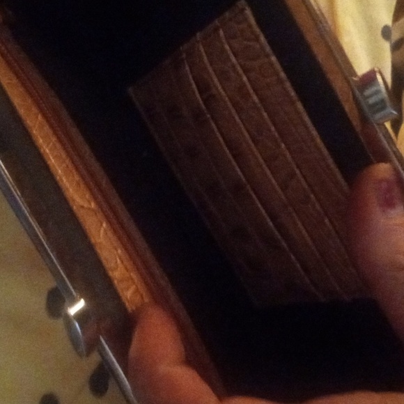 Faux Gator Clutch - Picture 3 of 3